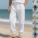 Women's Relaxed Fit Elastic Waist Leisure Pants