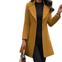 Chic Asymmetric Cut Long Blazer for Women