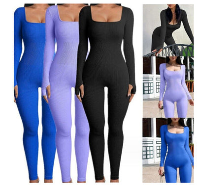 Chic Long-Sleeved Bodysuit with Flattering Fit