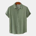 Chic Women's Polka Dot Short Sleeve Blouse