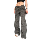 Chic Women's Cargo Pants with Utility Pockets