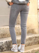 Vintage High-Waist Ankle-Length Women's Jeans