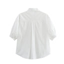 Women's Stylish Blouse with Chest Pockets