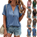 Chic Women's Short Sleeve Top
