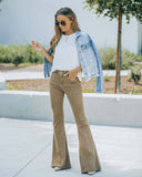 High-Waisted Bootcut Jeans for Women