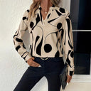 Chic Women's Blouse with Trendy Design