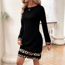 Unique Leopard Print Women's Dress