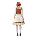 Charming Ladies' Historical Dirndl Dress with Detailed Bodice