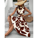 Floral Cut-Out Maxi Dress for Women