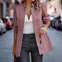 Chic Houndstooth Blazer for Women