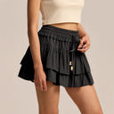 Chic Women's Ruffle Skirt in Soft Fabric