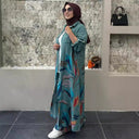 Floral Print Long Blouse for Women