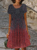 Trendy Women's Summer Dress with Chic Patterns