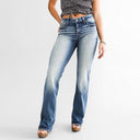 Vintage High-Waist Bootcut Jeans for Women