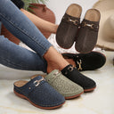 Chic Women’s Slippers with Elegant Hole Design