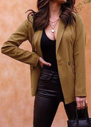 Chic Women's Blazer Jacket in Quality Fabric