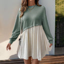 Flowing Skirt Women's Dress with Relaxed Fit