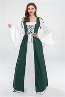 Enchanting Fairy Tale Dress with Flared Sleeves