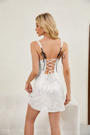 Chic Women's Spaghetti Strap Lace Dress