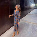 Floral Maxi Dress with Chic Wrap Design