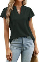 Stylish Lace-Trimmed Women's Blouse