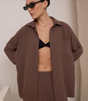 Chic Women's Blouse in Airy Fabric