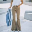 Chic Women's High-Waisted Bootcut Jeans