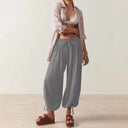Chic Women's Chino Pants with Adjustable Waist
