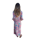 Chic Women's V-Neck Long Sleeve Dress with Pockets