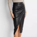 Vegan High-Waisted Wrap Skirt for Women