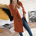 Double Button Women's Blazer - Chic Style