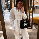 Chic Women's Shirt Dress with Stylish Ties