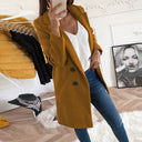 Double Button Women's Blazer - Chic Style