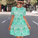 Floral Print A-Line Dress for Women