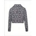 Chic Women's Paisley Pattern Blazer for Stylish Occasions