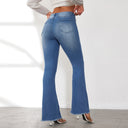 High Waist Bootcut Jeans for Women