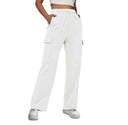 Stylish Women's Wide-Leg Cargo Pants with Pockets