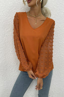 Chic Ruffle V-Neck Blouse for Women