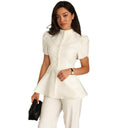 Chic Voluminous Sleeve Women's Blazer
