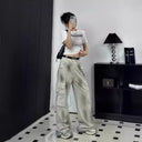 Chic Women's Cargo Pants with Trendy Pockets
