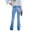 High-Waisted Flared Jeans for Women