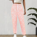 Chic Floral Print Women's Trousers for Effortless Style