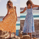Trendy Graphic Maxi Dress for Women