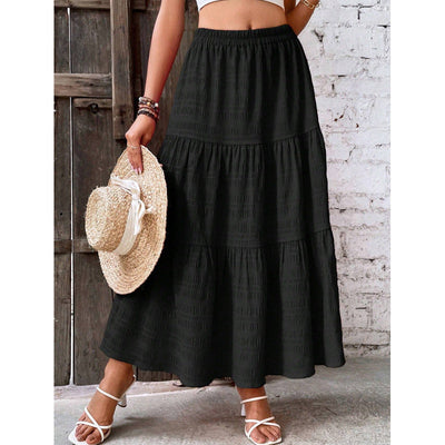 Chic Ladies Maxi Skirt - Trendy Style