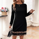 Unique Leopard Print Women's Dress