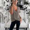 Women's Relaxed Fit V-Neck Tee