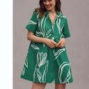 Chic Women's A-Line Blouse Dress