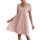 Floral Print Women's Dress for Everyday Wear