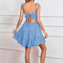 Chic Ruffle Strap Dress for Women