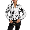 Chic Women's Blouse with Trendy Design